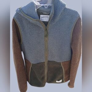 REI Colorblock Sherpa Fleece Jacket